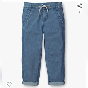 Boys rolled cuff pants